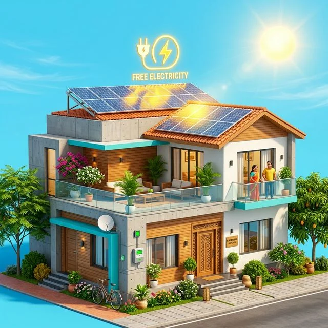 PM Surya Ghar Muft Bijli Yojana 2026 — Get Up to 300 Units Free Electricity & ₹78,000 Subsidy